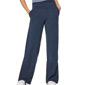 Lululemon Athletica Take it Easy Wide Leg Pants in Naval Blue